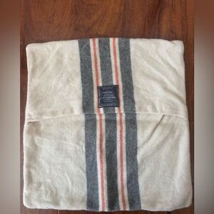 West Elm + Faribault Woolen Mill Co Pillow Cover 18” x 18” Cabin Cottage